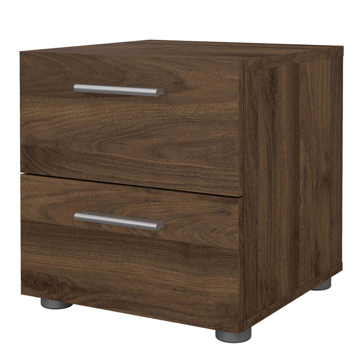 Wooden Bedside Cabinet With 2 Drawers - Pepe