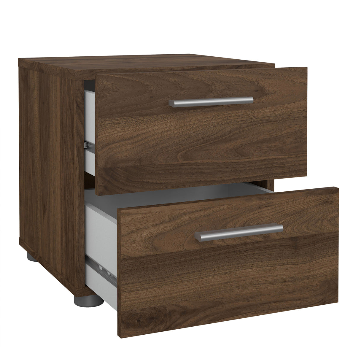 Wooden Bedside Cabinet With 2 Drawers - Pepe