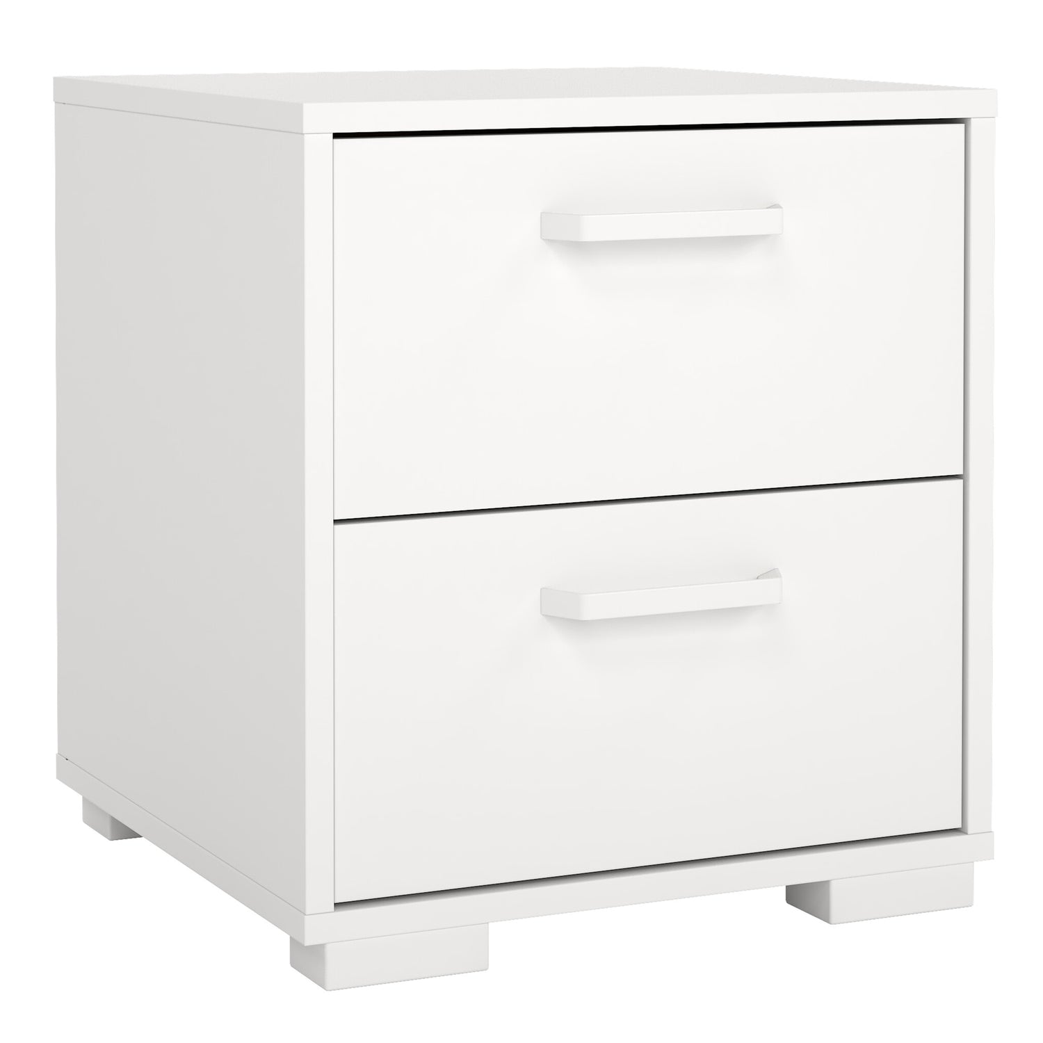 Wooden Bedside Cabinet With 2 Drawers - Sofia