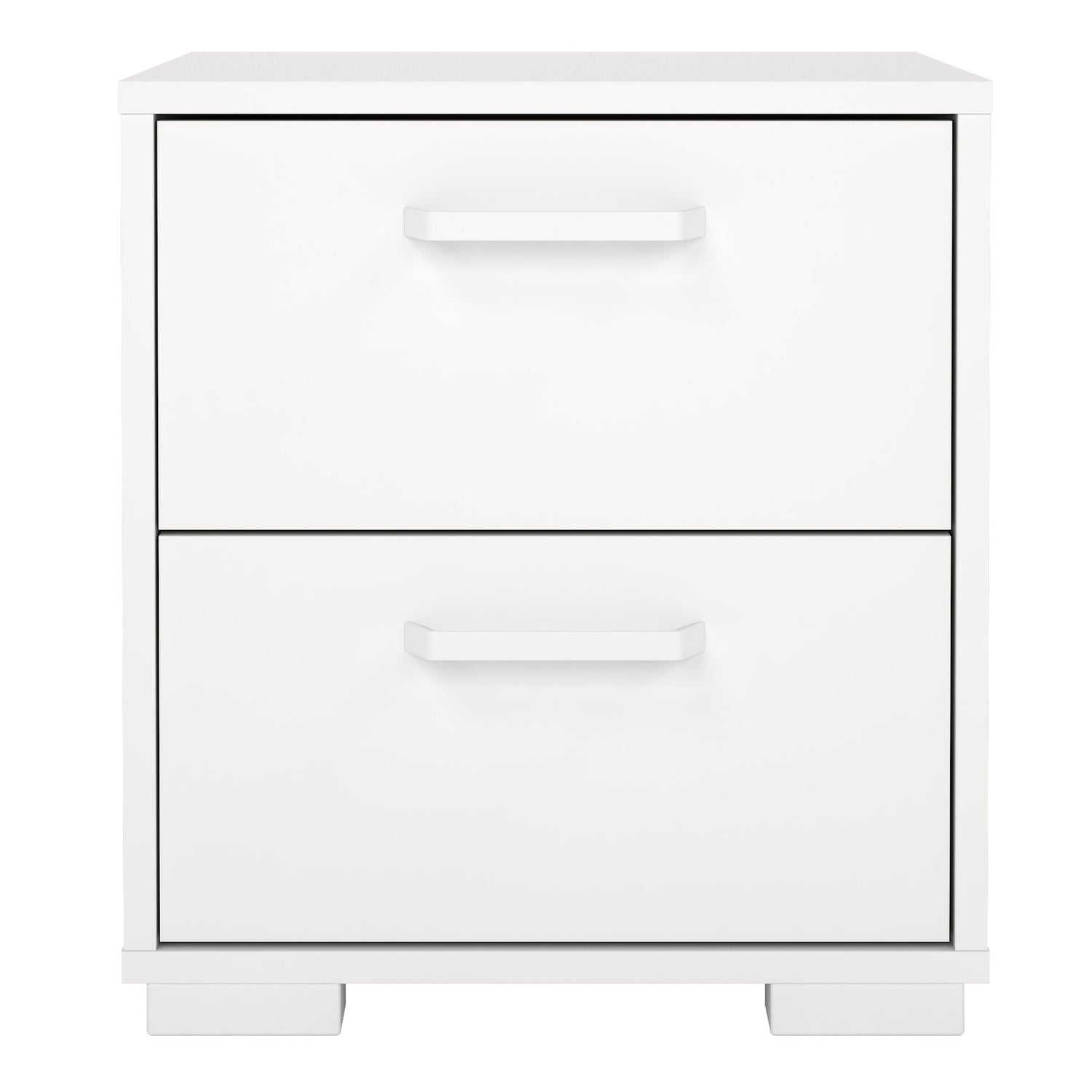 Wooden Bedside Cabinet With 2 Drawers - Sofia