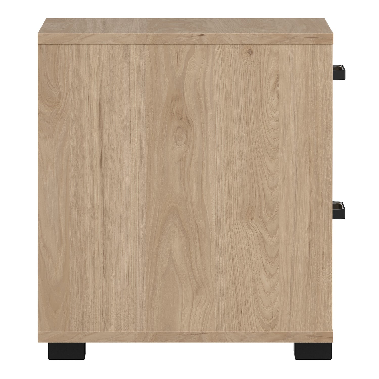 Wooden Bedside Cabinet With 2 Drawers - Sofia