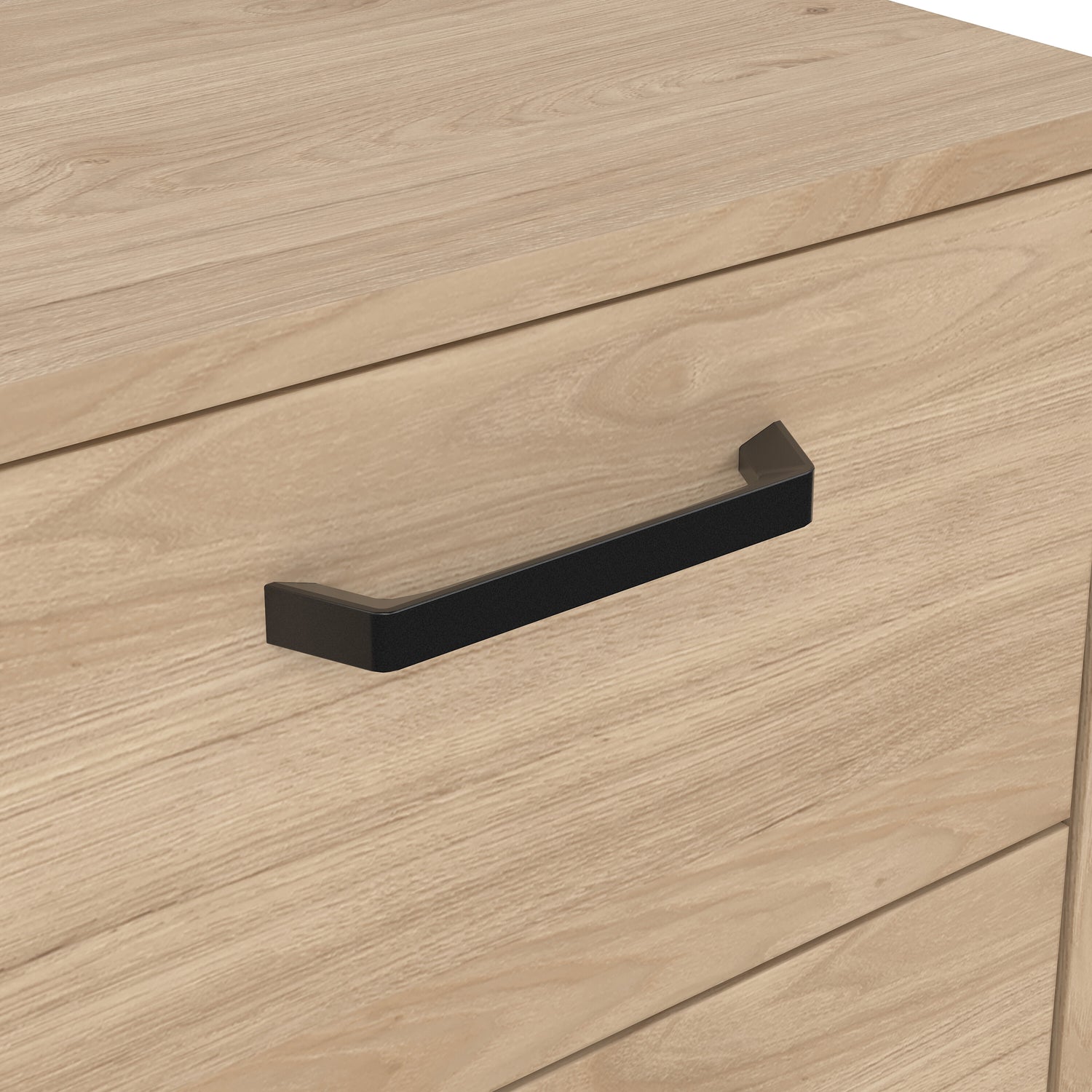 Wooden Bedside Cabinet With 2 Drawers - Sofia