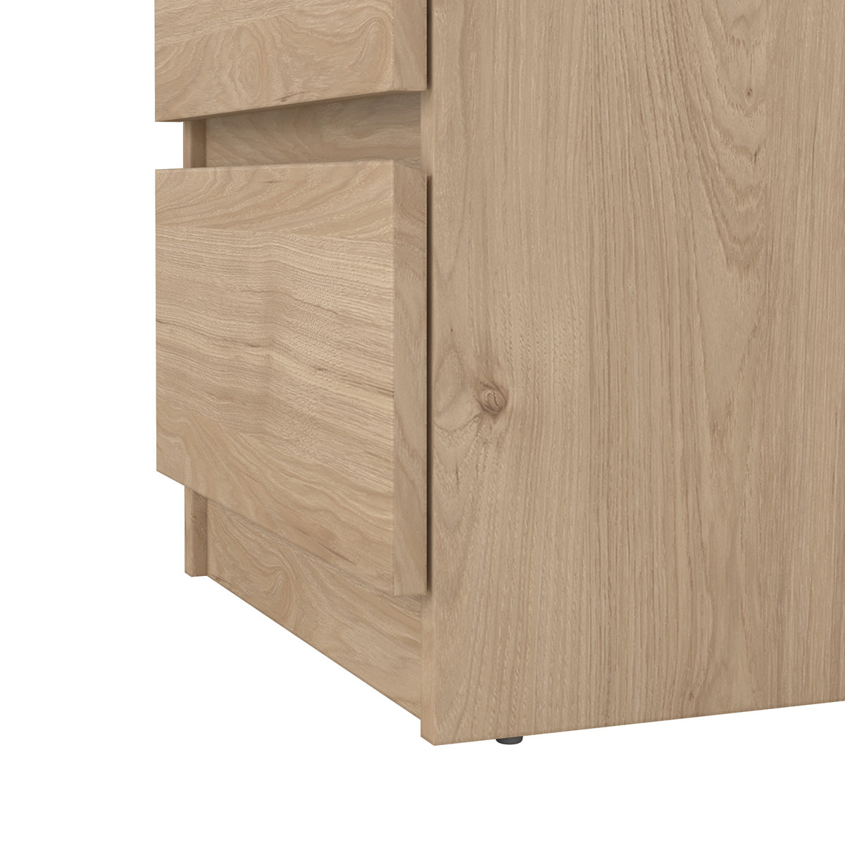 Wooden Bedside Cabinet With 3 Drawers - Naia