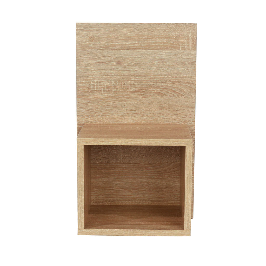 Wooden Bedside Cabinet Wall Hung in Set Of 2 - Kelly