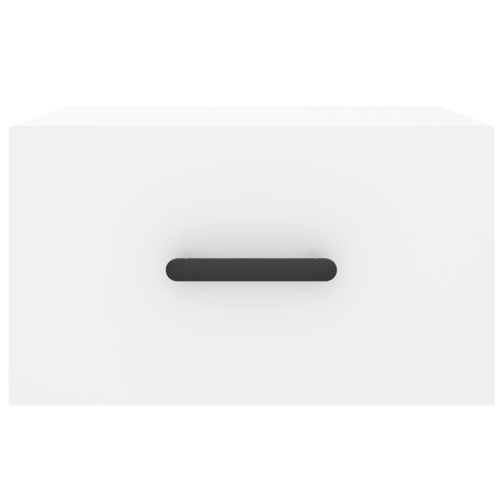 Wooden Bedside Cabinet Wall Mouted - Vantage Home