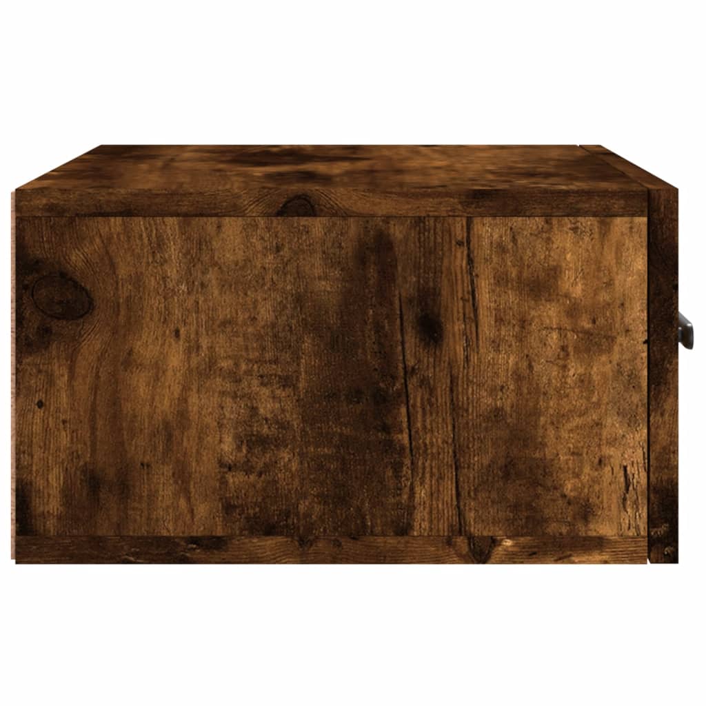 Wooden Bedside Cabinet Wall Mouted - Vantage Home
