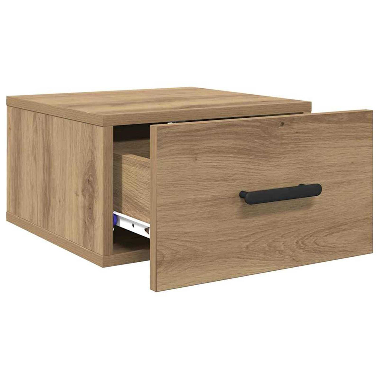 Wooden Bedside Cabinet Wall Mouted - Vantage Home