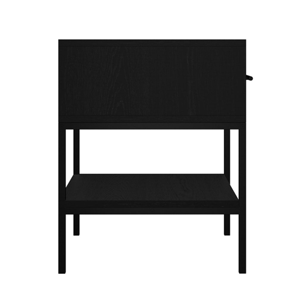 Wooden Bedside Cabinet With 1 Drawer - Boston