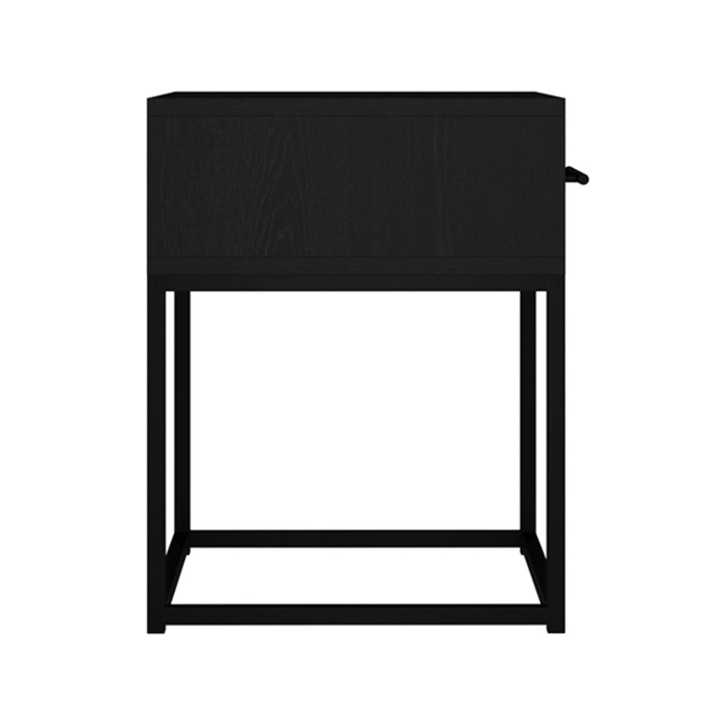 Wooden Bedside Cabinet With 1 Drawer - Bray