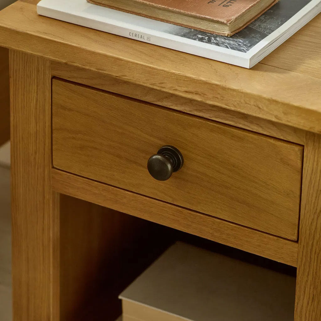 Wooden Bedside Cabinet With 1 Drawer - Marlborough