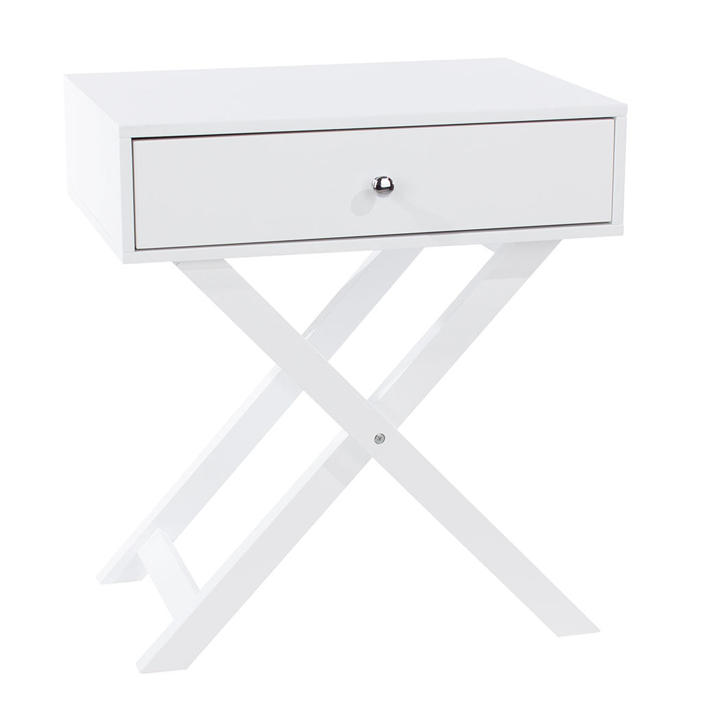 Wooden Bedside Cabinet With 1 Drawer - Options