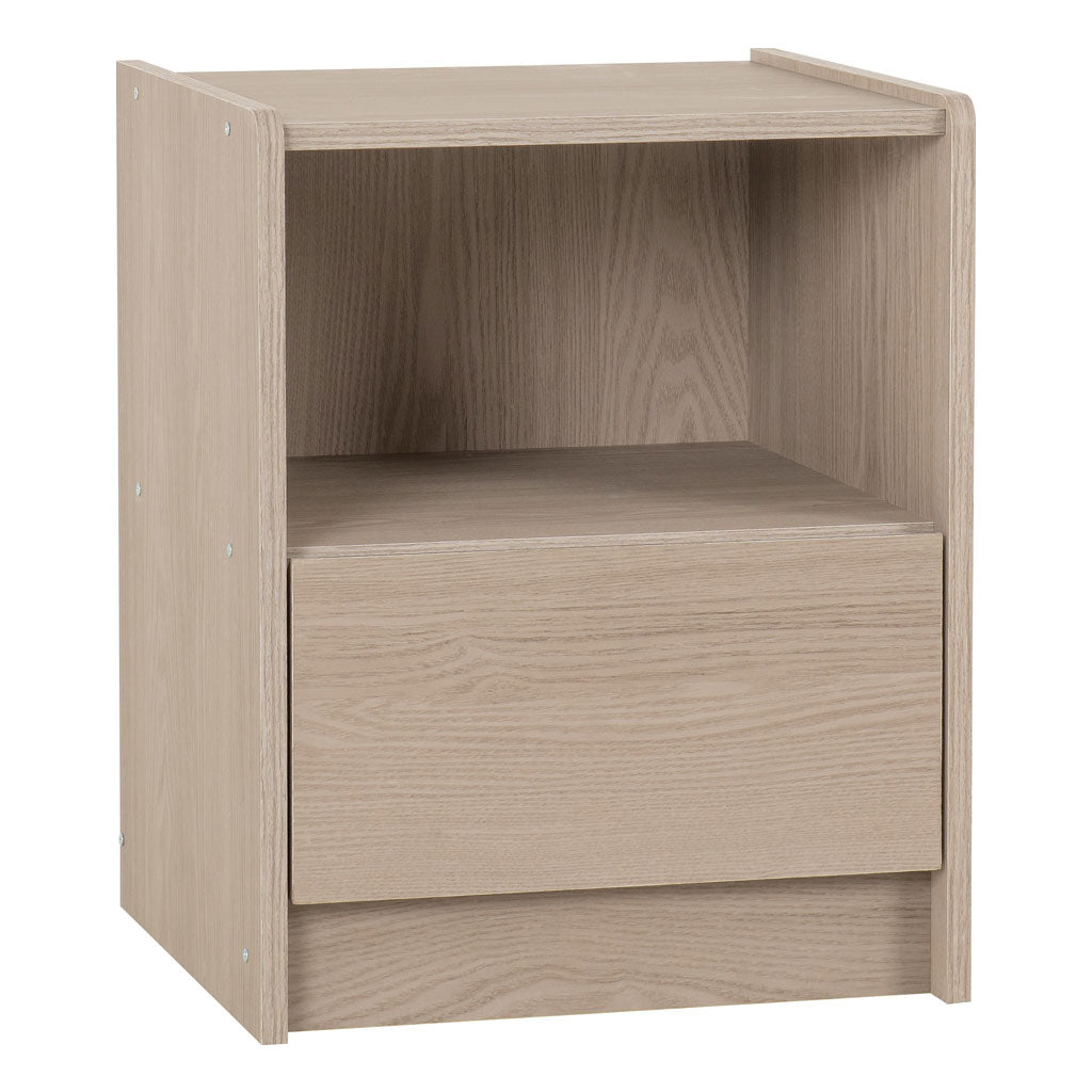 Wooden Bedside Cabinet With 1 Drawer - Paris