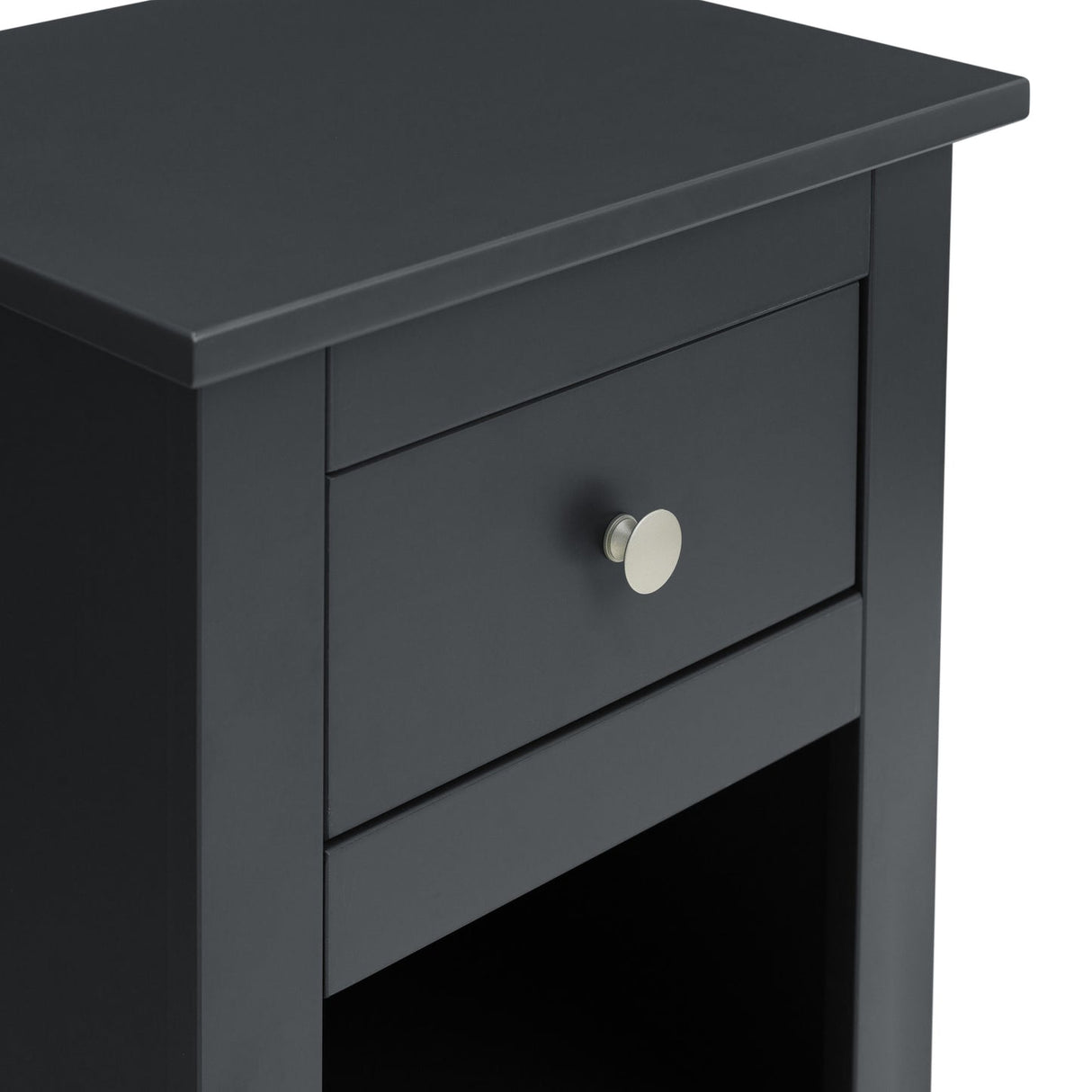 Wooden Bedside Cabinet With 1 Drawer - Radley