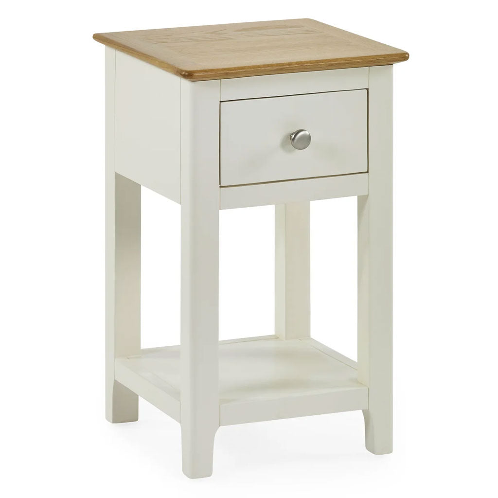 Wooden Bedside Cabinet With 1 Drawer - Somerset