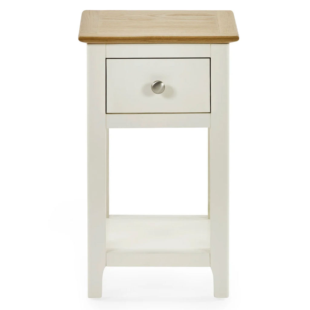Wooden Bedside Cabinet With 1 Drawer - Somerset