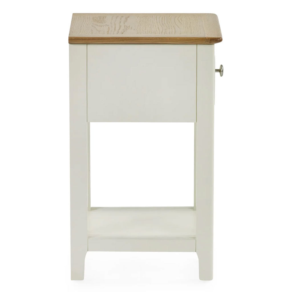 Wooden Bedside Cabinet With 1 Drawer - Somerset