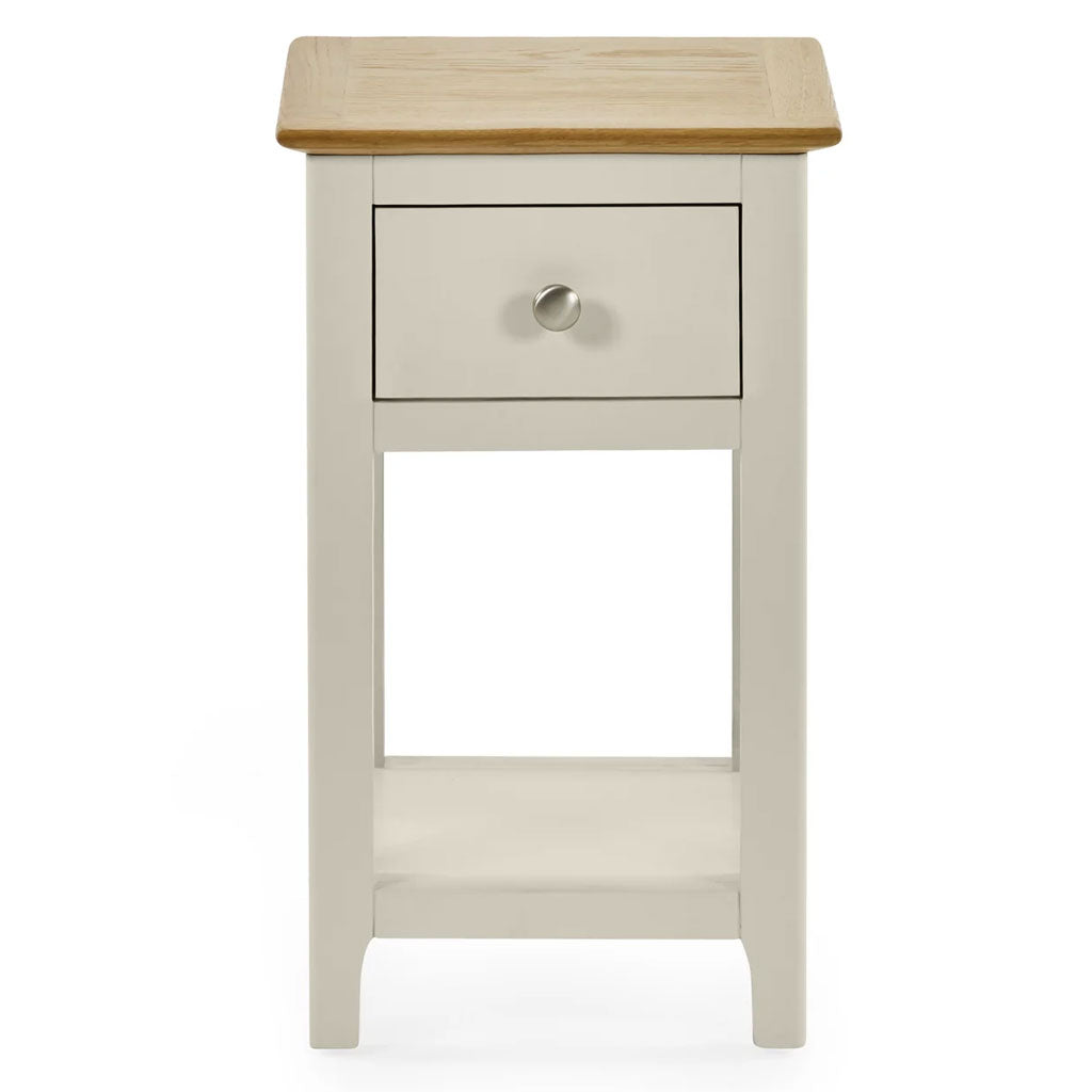 Wooden Bedside Cabinet With 1 Drawer - Somerset