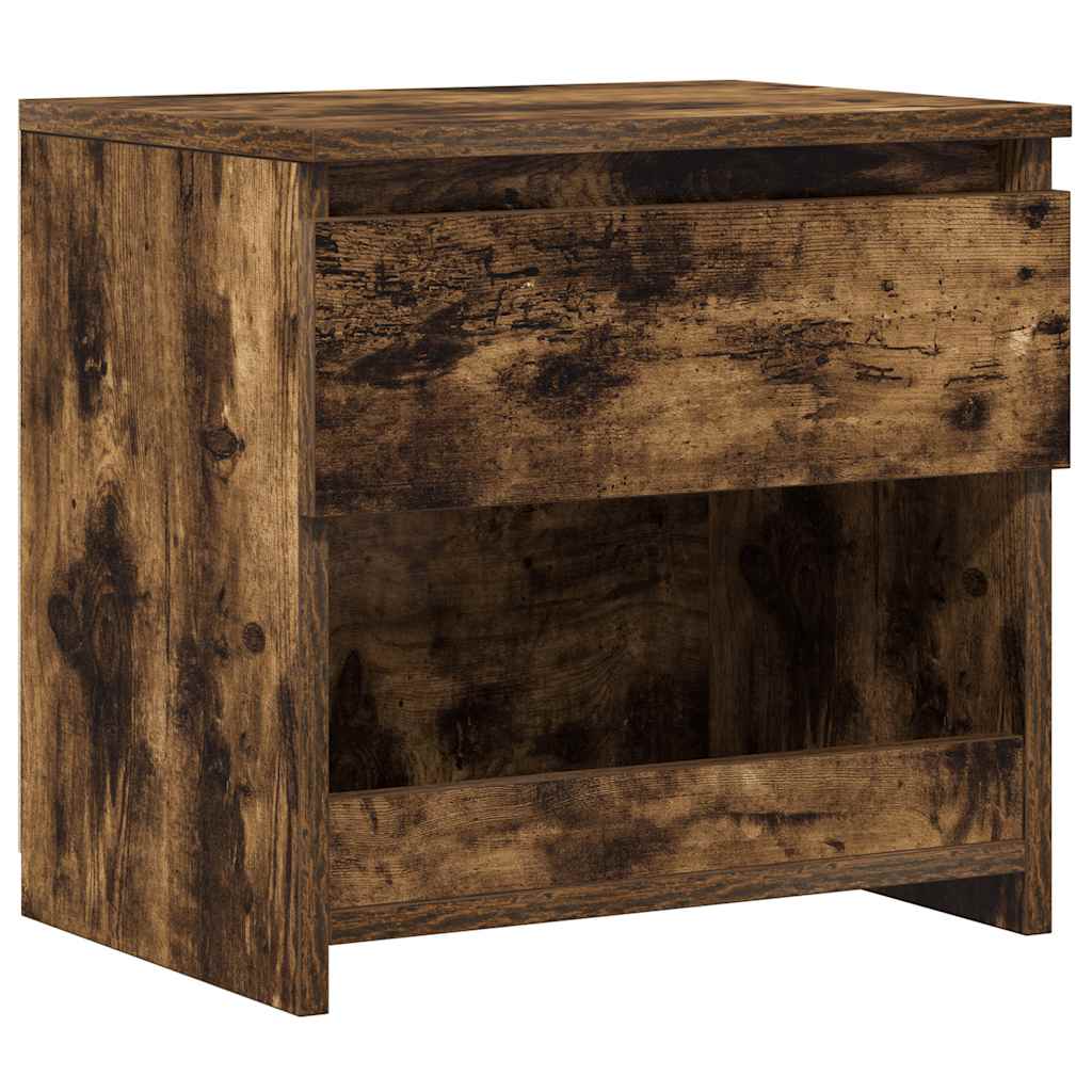Wooden Bedside Cabinet With 1 Drawer - Vantage Home