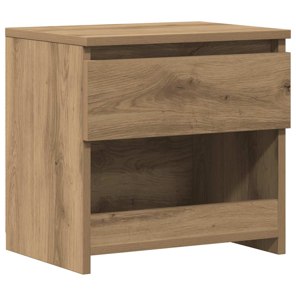 Wooden Bedside Cabinet With 1 Drawer - Vantage Home