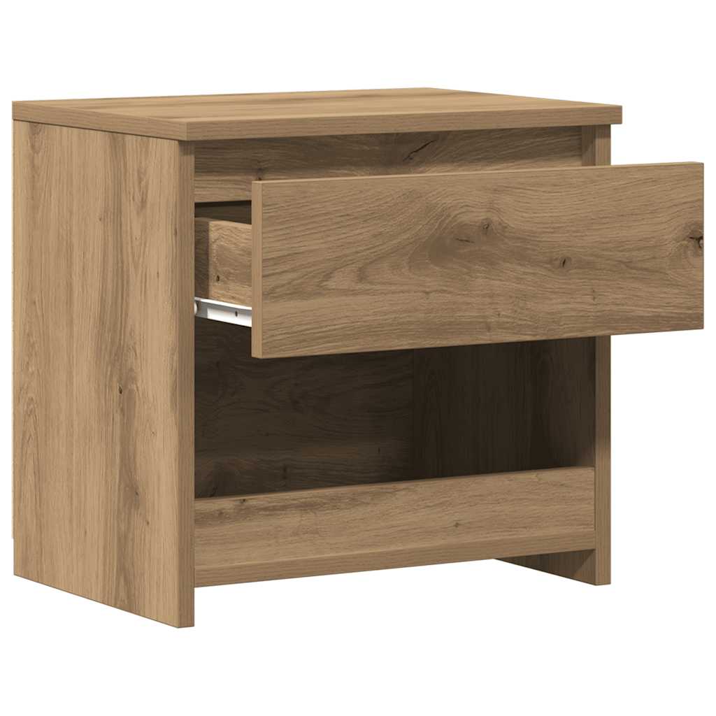 Wooden Bedside Cabinet With 1 Drawer - Vantage Home