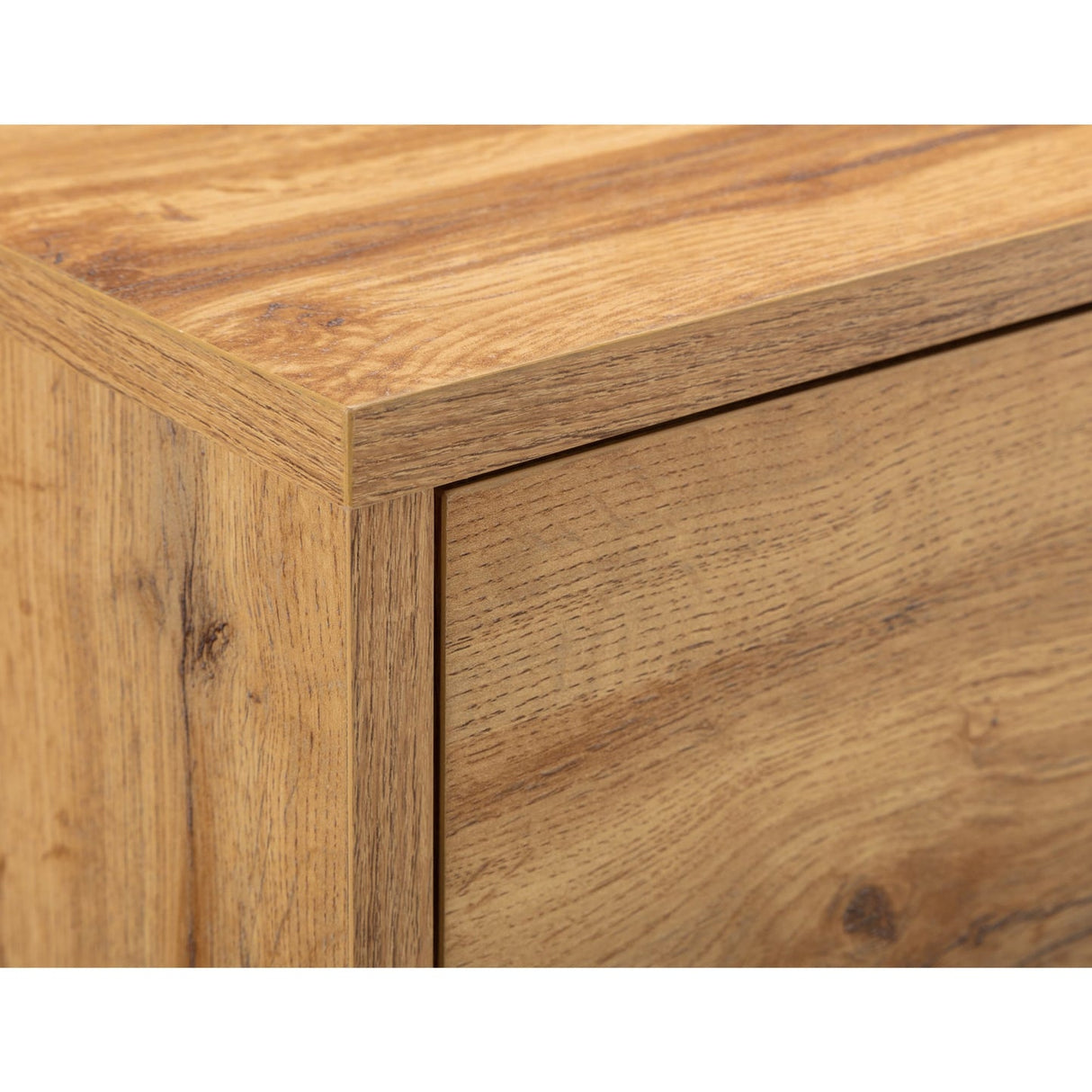 Wooden Bedside Cabinet With 2 Drawers - Bali