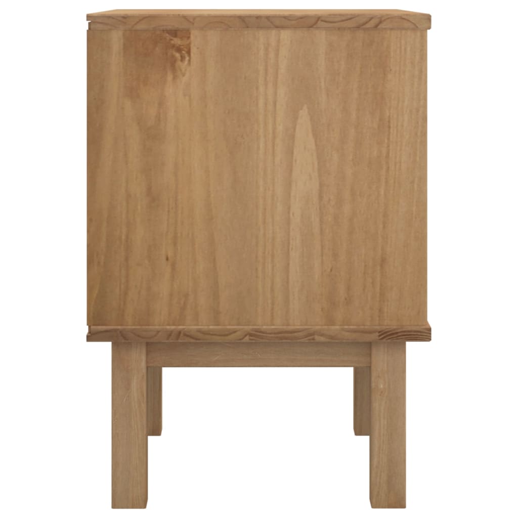 Wooden Bedside Cabinet With 2 Drawers - Otta