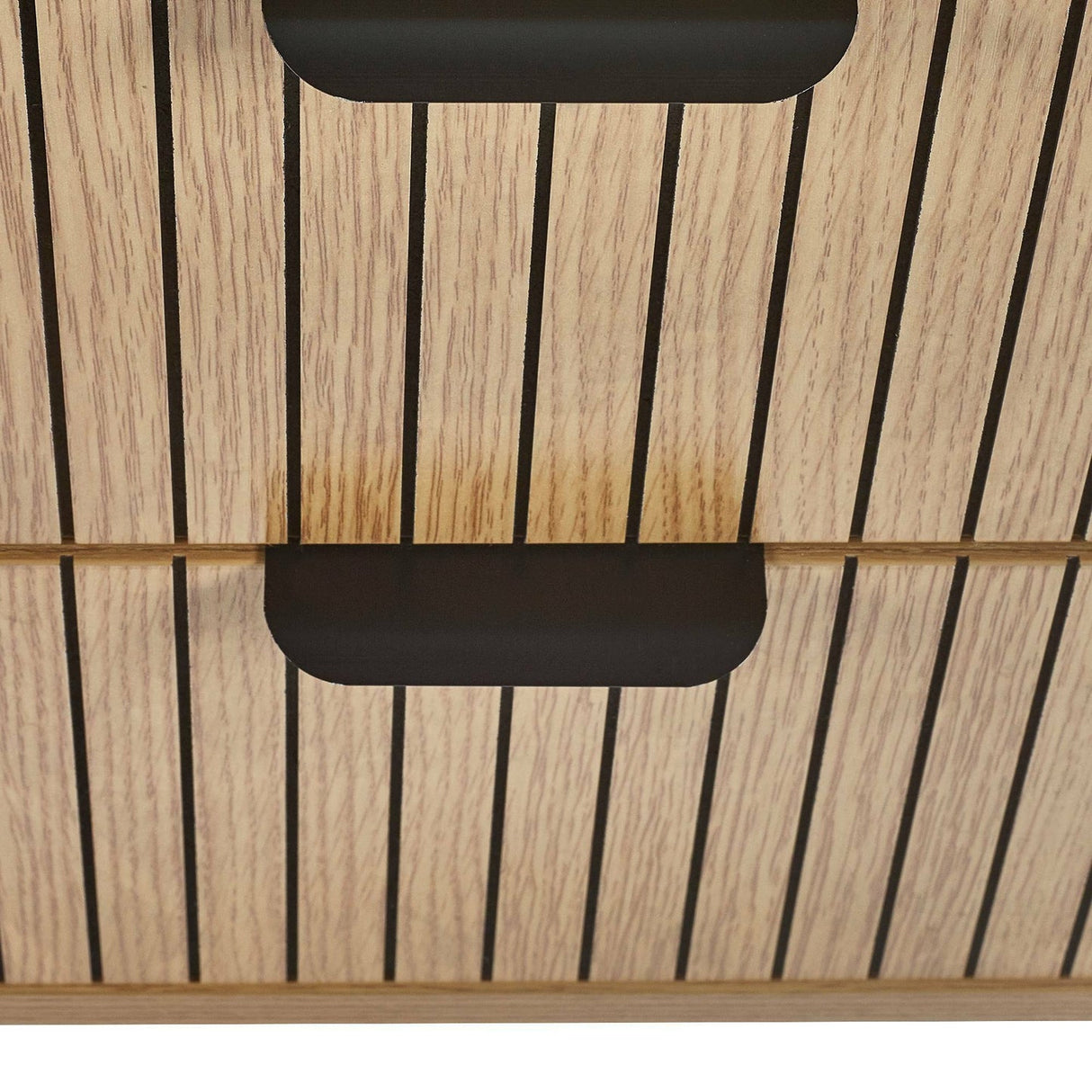 Wooden Bedside Cabinet With 2 Drawers - Sia