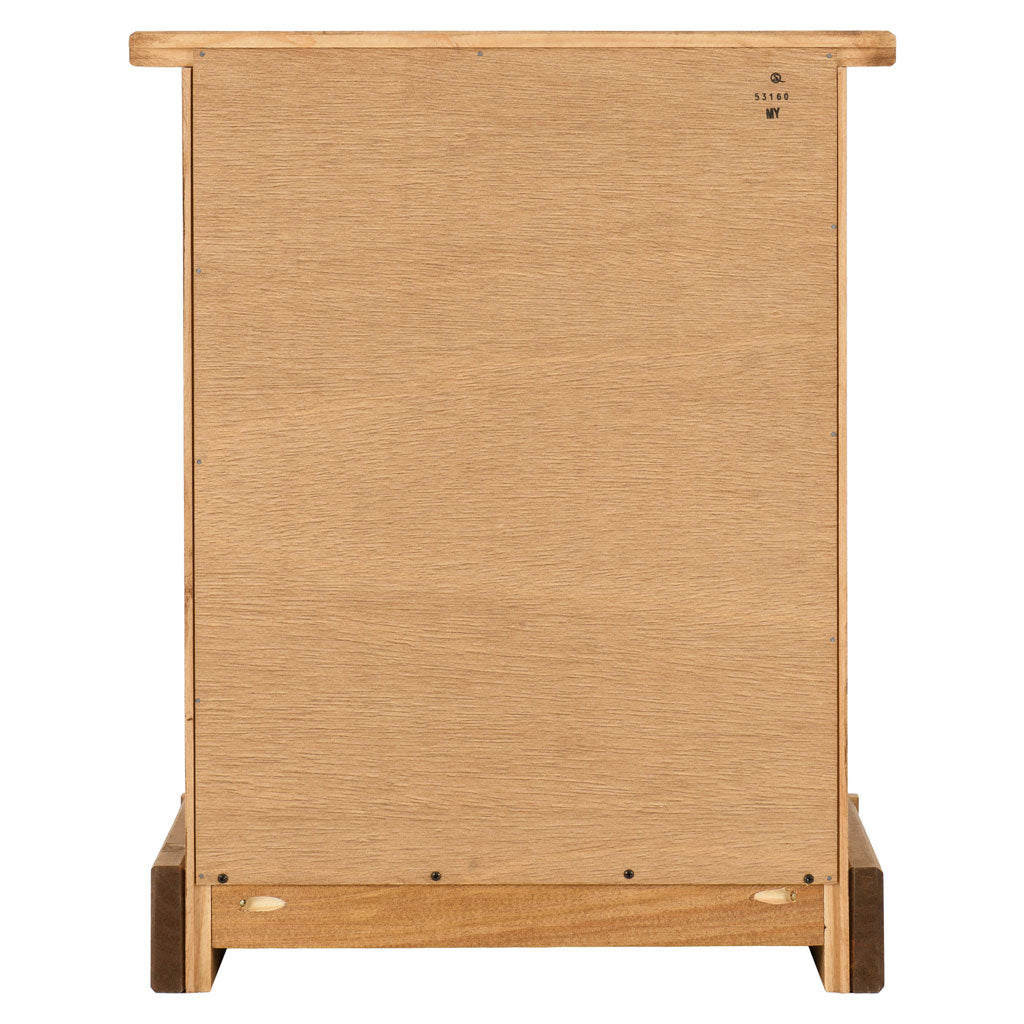 Wooden Bedside Cabinet With 3 Drawers - Corona