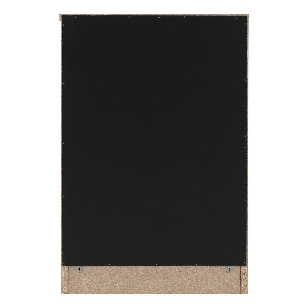 Wooden Bedside Cabinet With 3 Drawers in Set Of 2 - Malvern