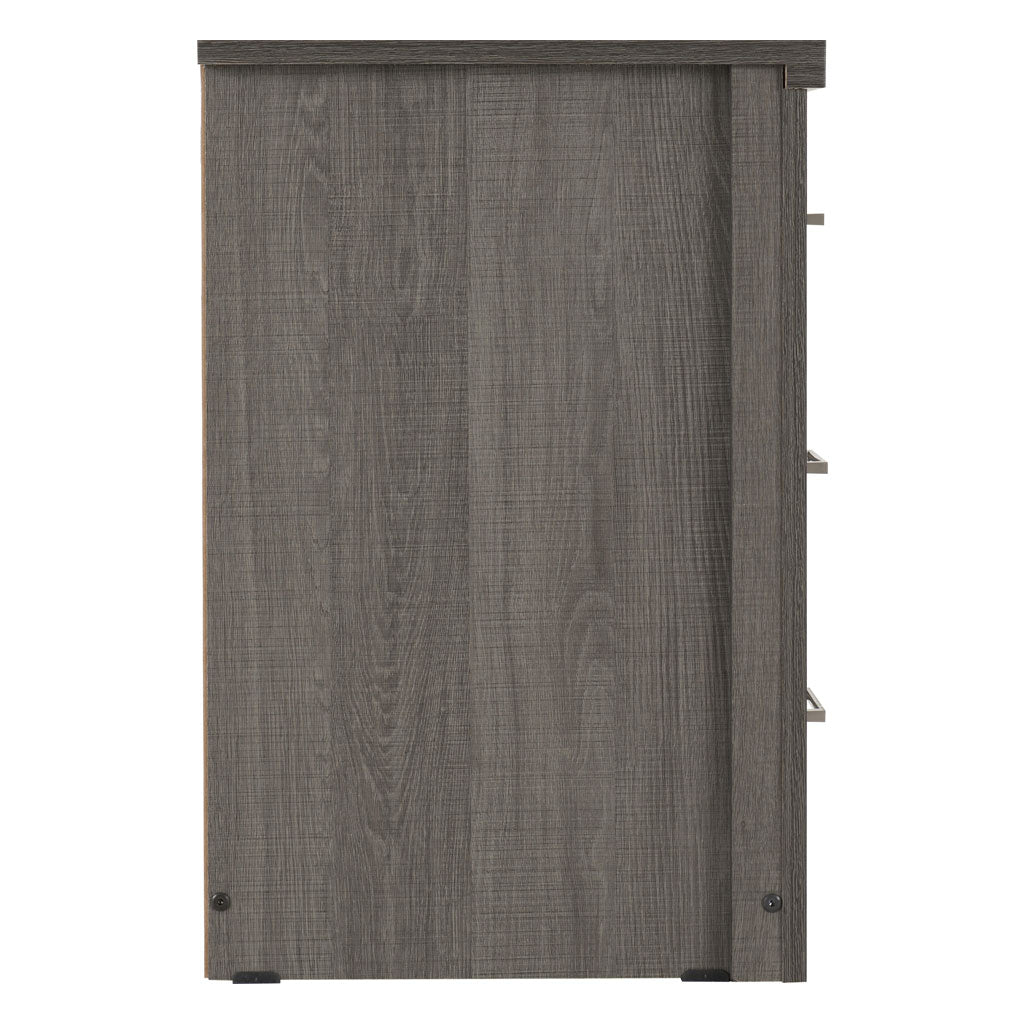 Wooden Bedside Cabinet With 3 Drawers - Lisbon