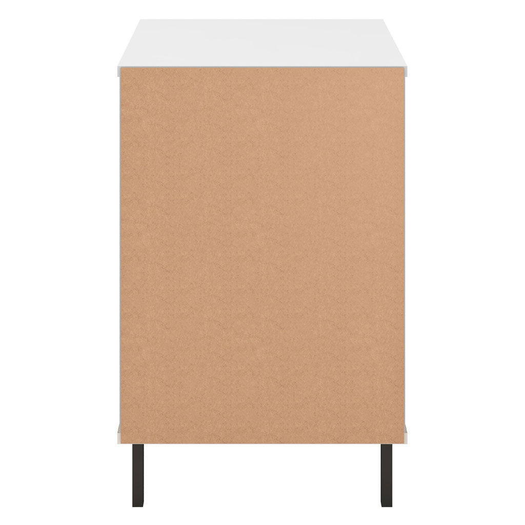 Wooden Bedside Cabinet 3 Drawers - Madrid