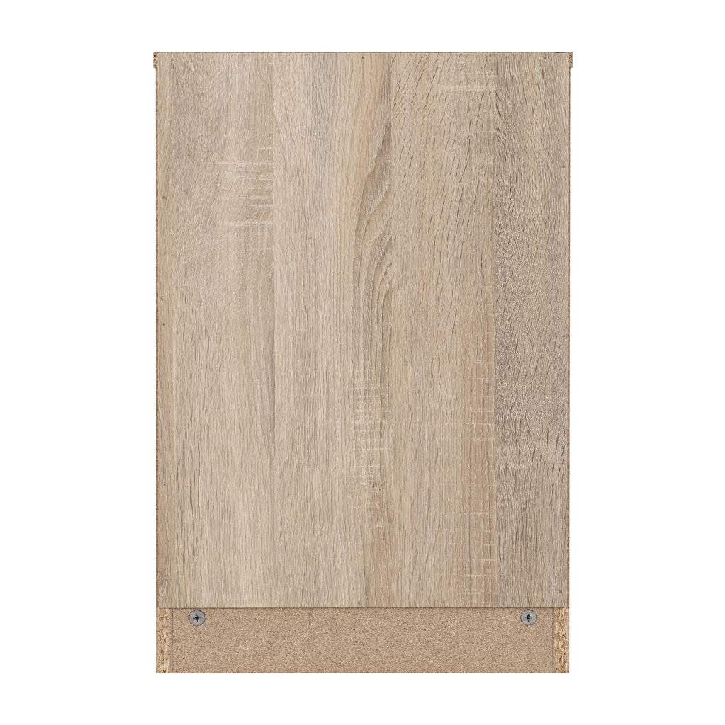 Wooden Bedside Cabinet With 3 Drawers - Malvern