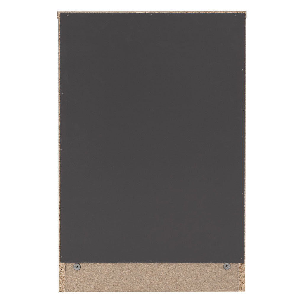 Wooden Bedside Cabinet With 3 Drawers - Malvern