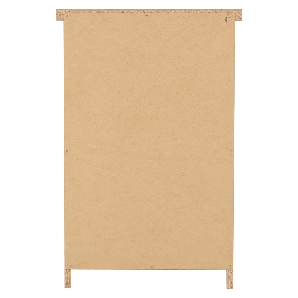 Wooden Bedside Cabinet With 3 Drawers - Nevada