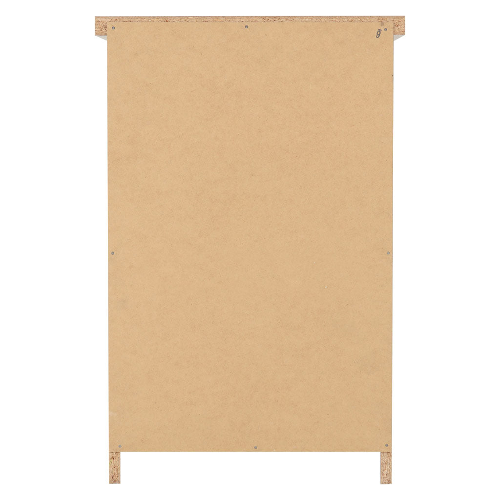 Wooden Bedside Cabinet With 3 Drawers - Nevada