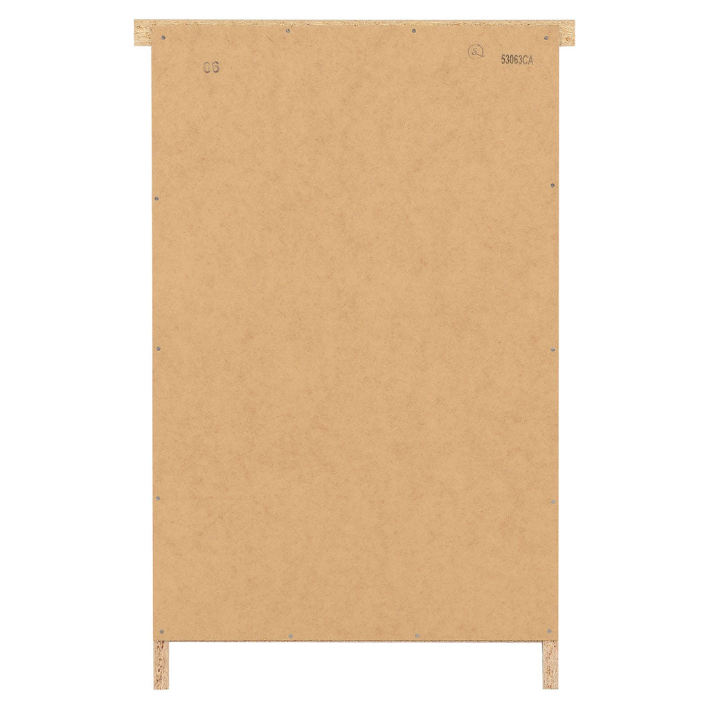 Wooden Bedside Cabinet With 3 Drawers - Nevada