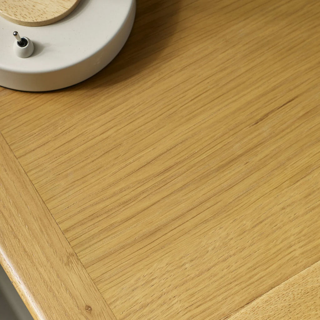Wooden Bedside Cabinet With 3 Drawers - Somerset