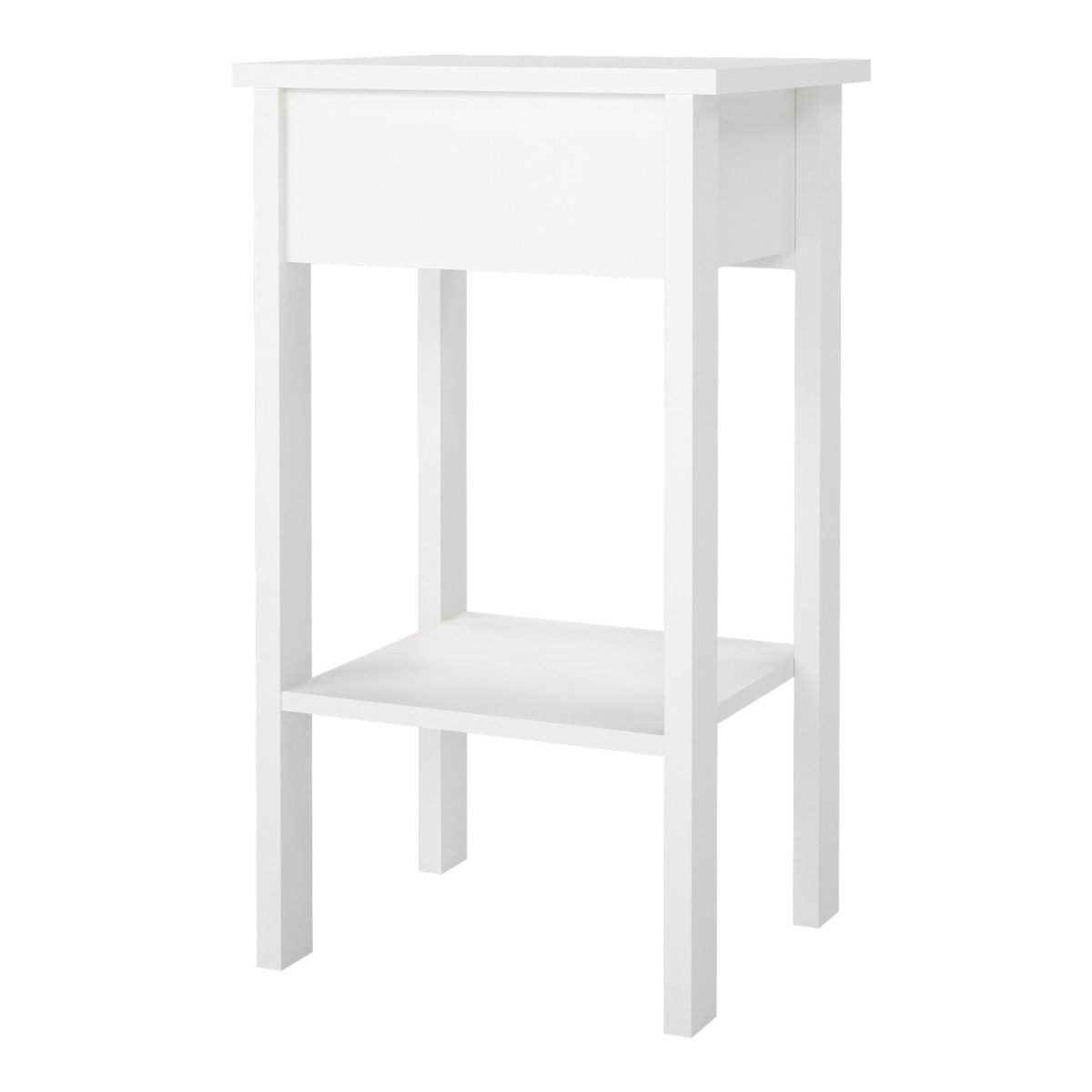 Wooden Bedside Table With 1 Drawer - Madrid