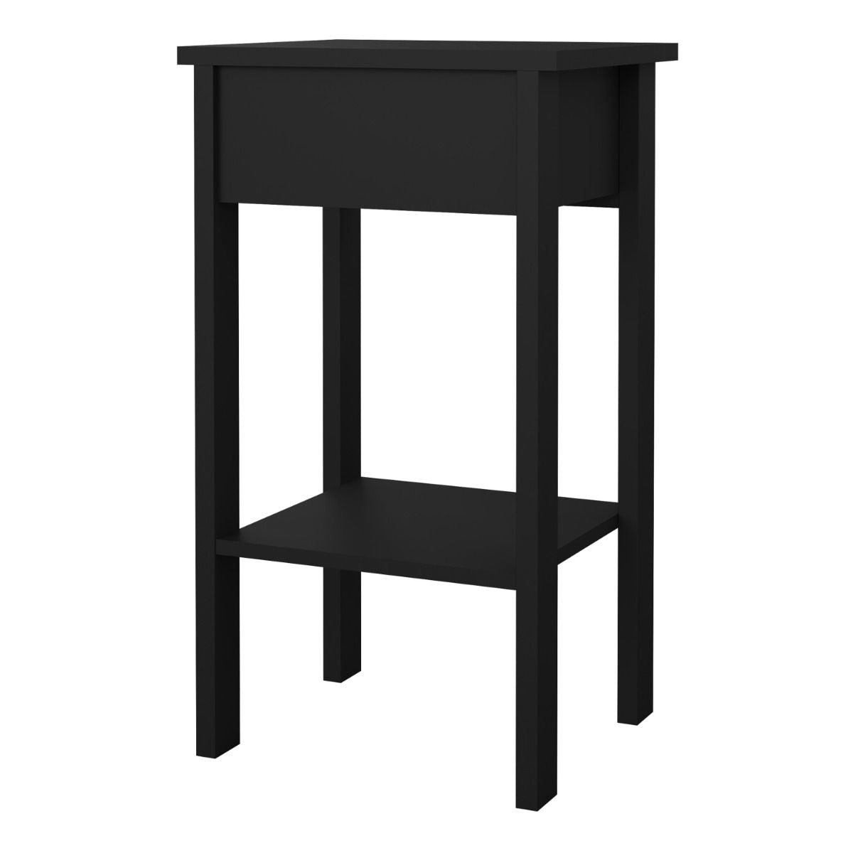 Wooden Bedside Table With 1 Drawer - Madrid