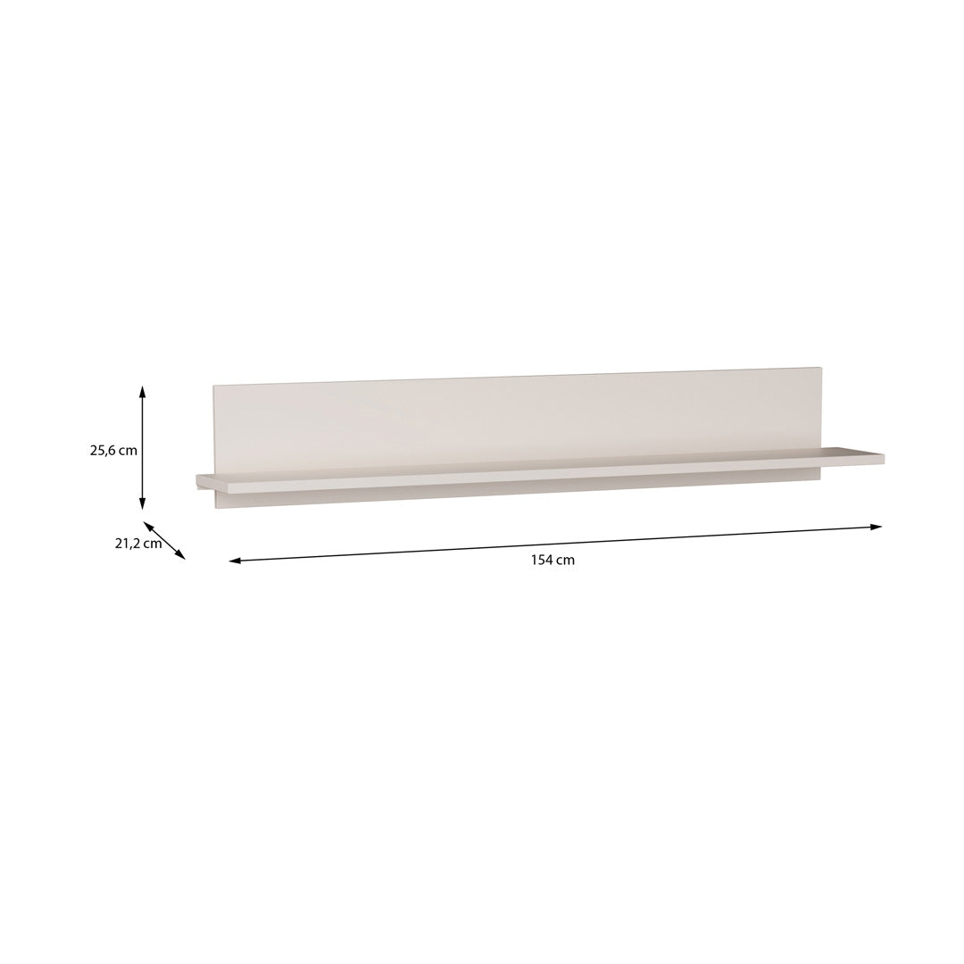 Wooden Bedside Wall Shelf Floating - Alice Springs
