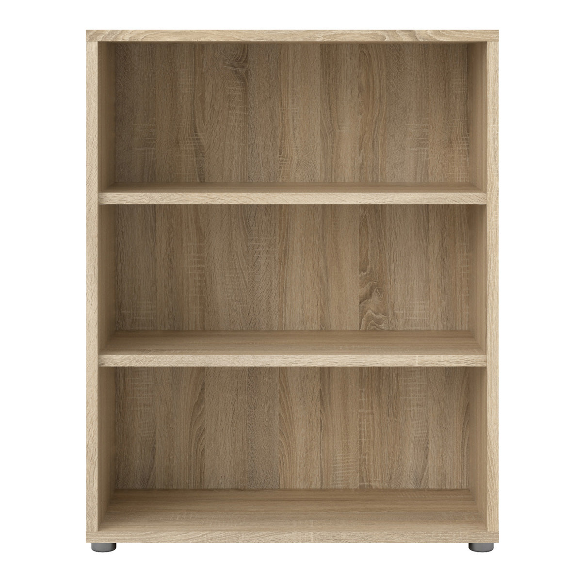 Wooden Bookcase With 2 Open Shelves - Prima