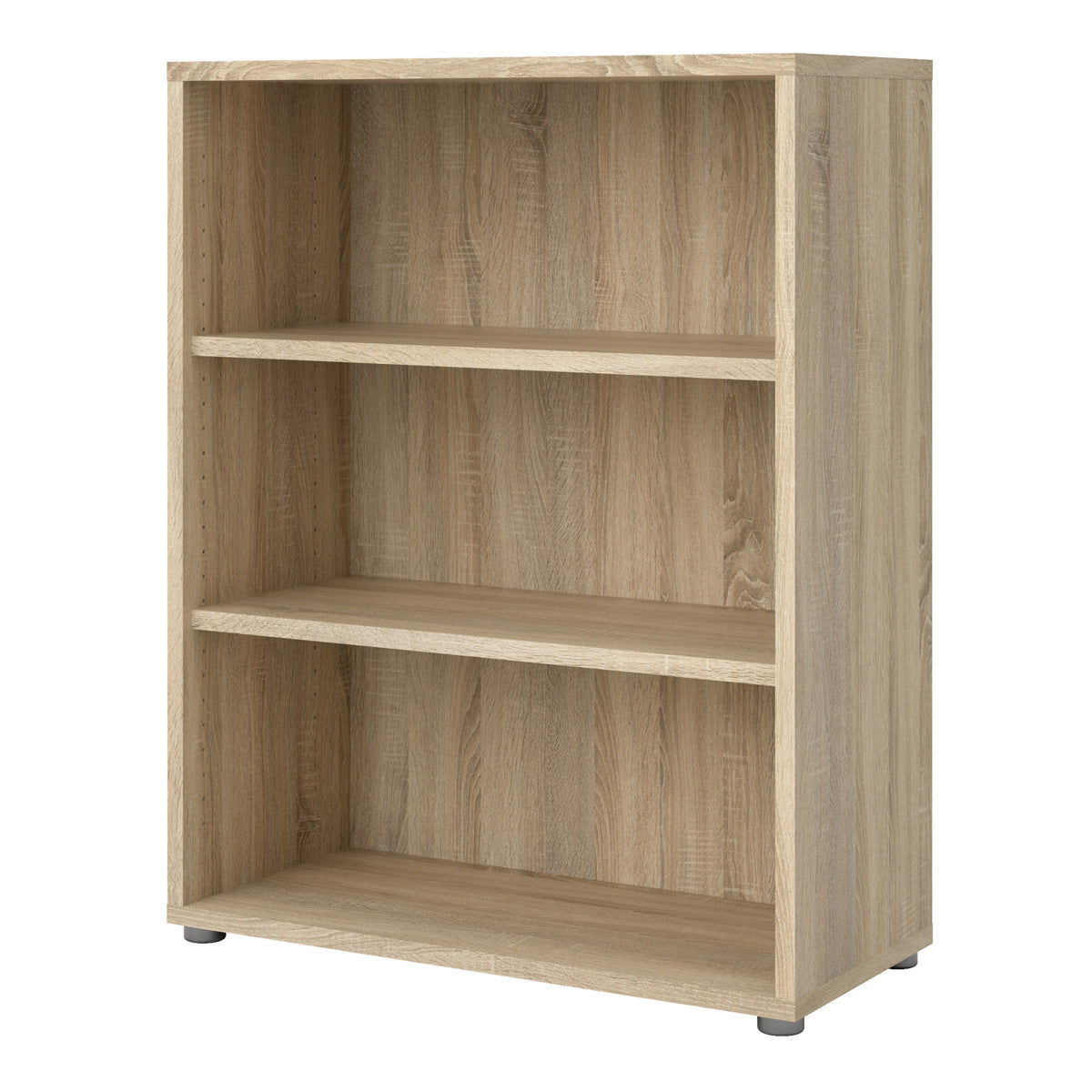 Wooden Bookcase With 2 Open Shelves - Prima