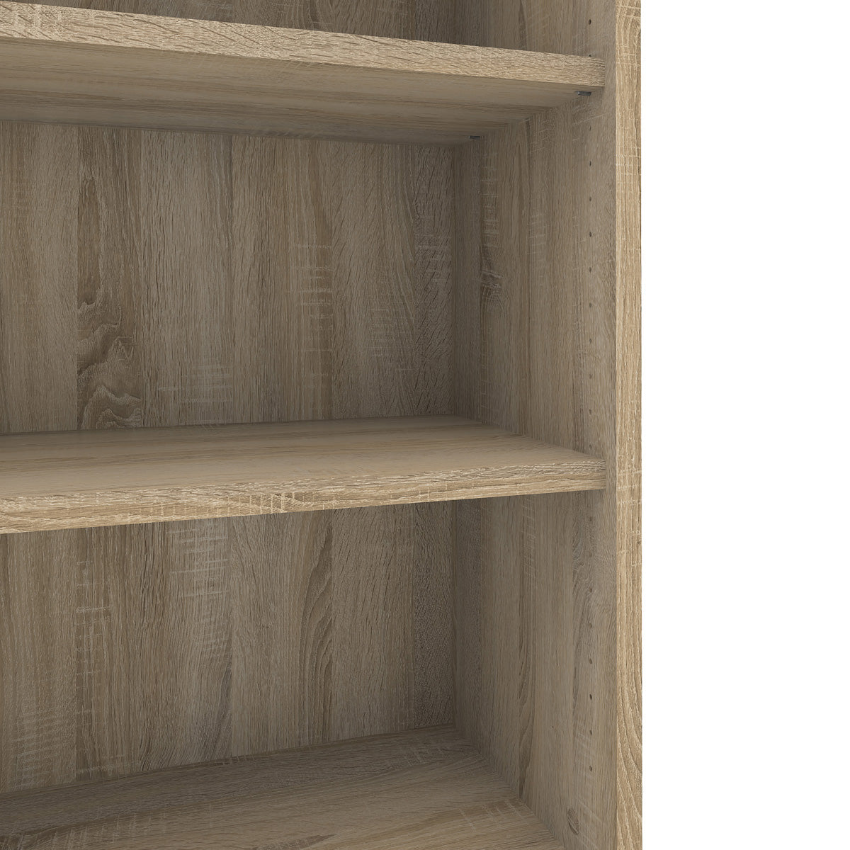 Wooden Bookcase With 2 Open Shelves - Prima