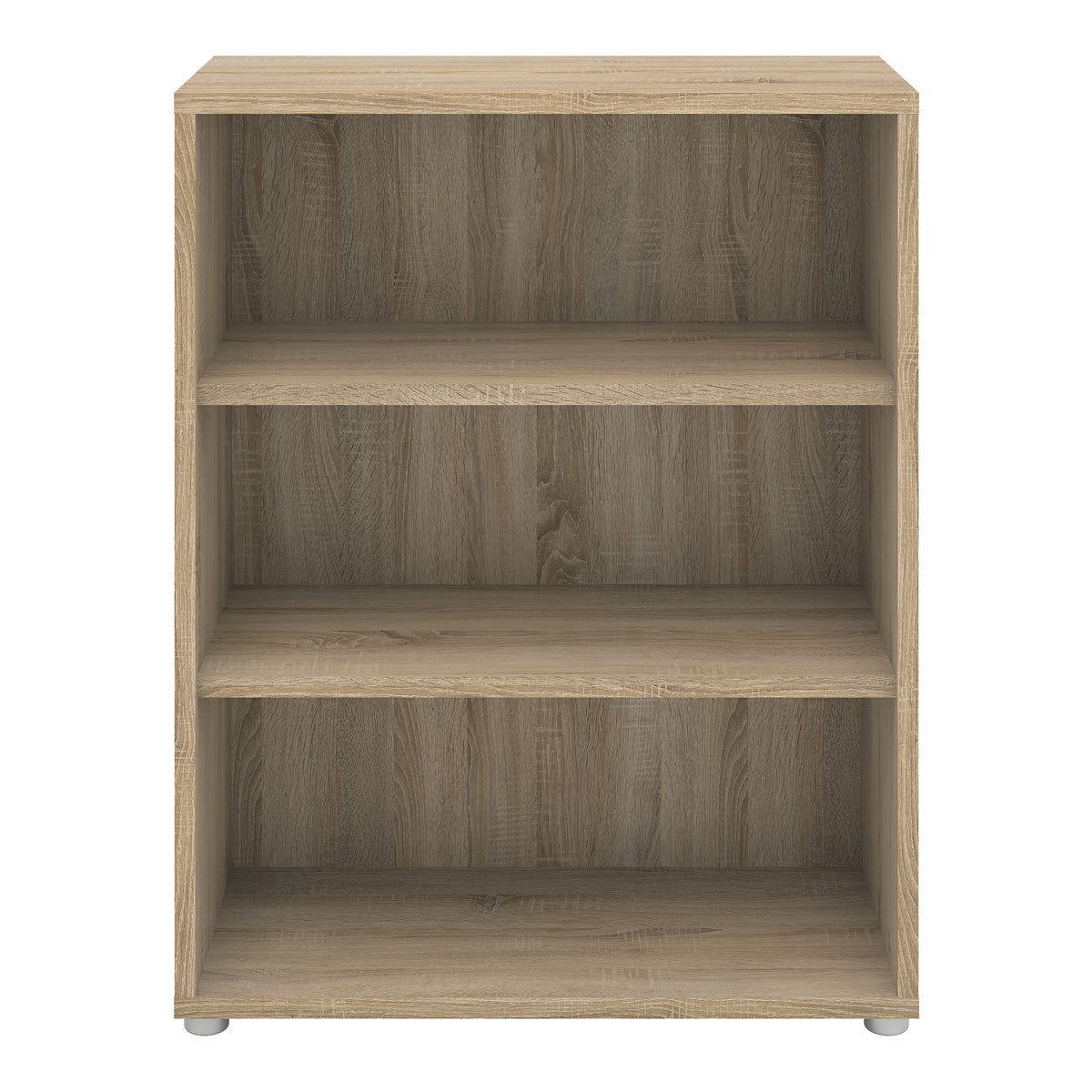Wooden Bookcase With 2 Open Shelves - Prima