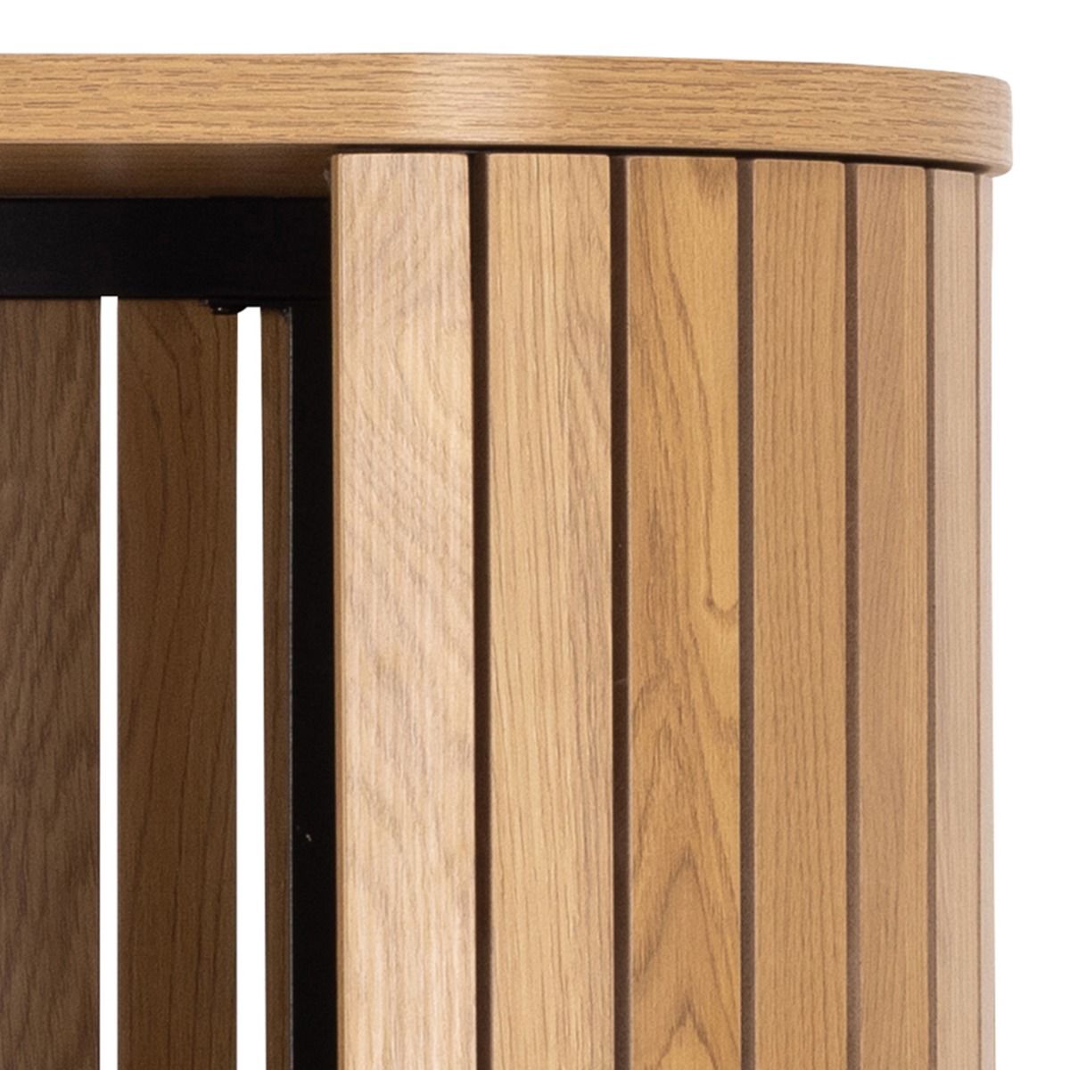 Wooden Bookcase With 3 Shelves - Colima