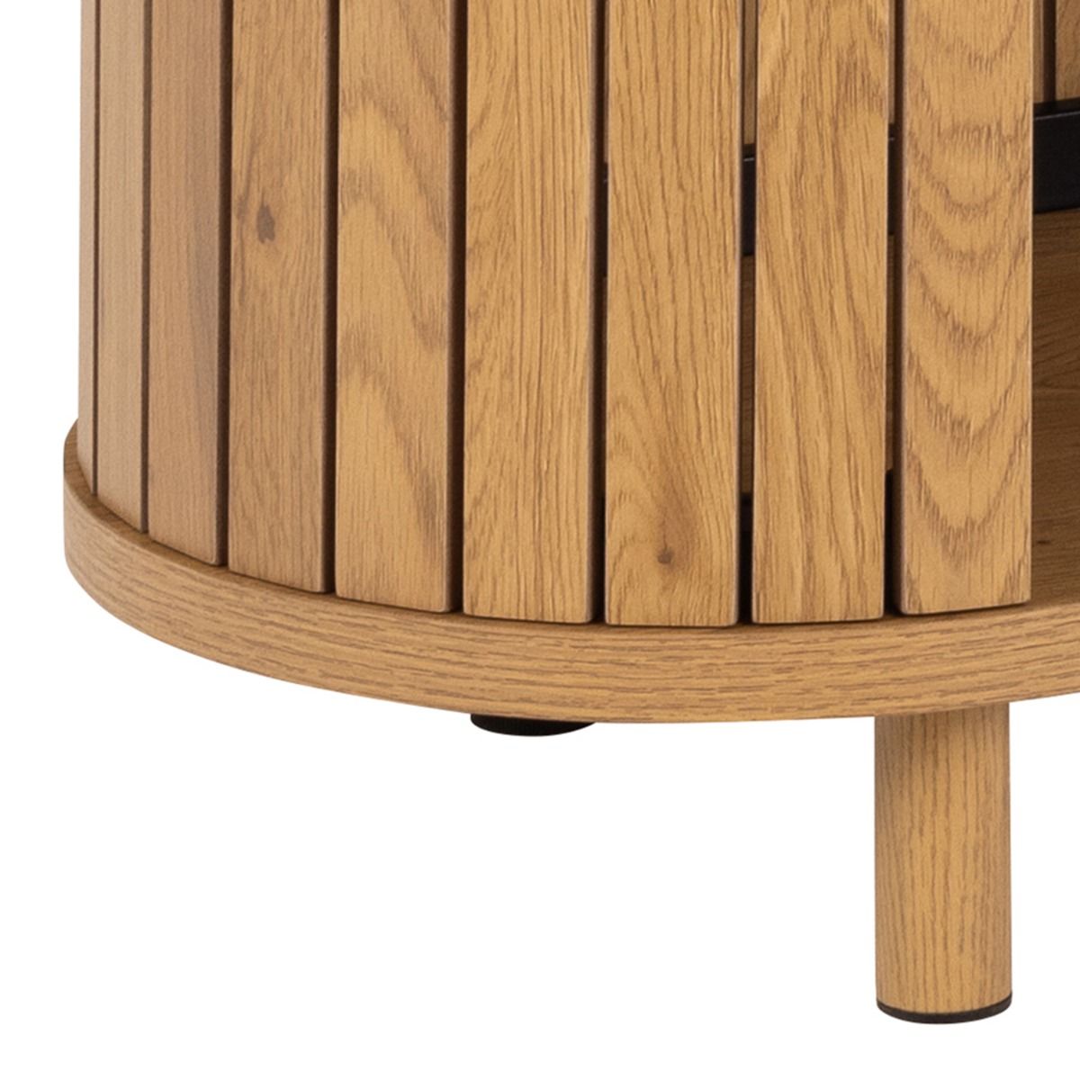 Wooden Bookcase With 3 Shelves - Colima