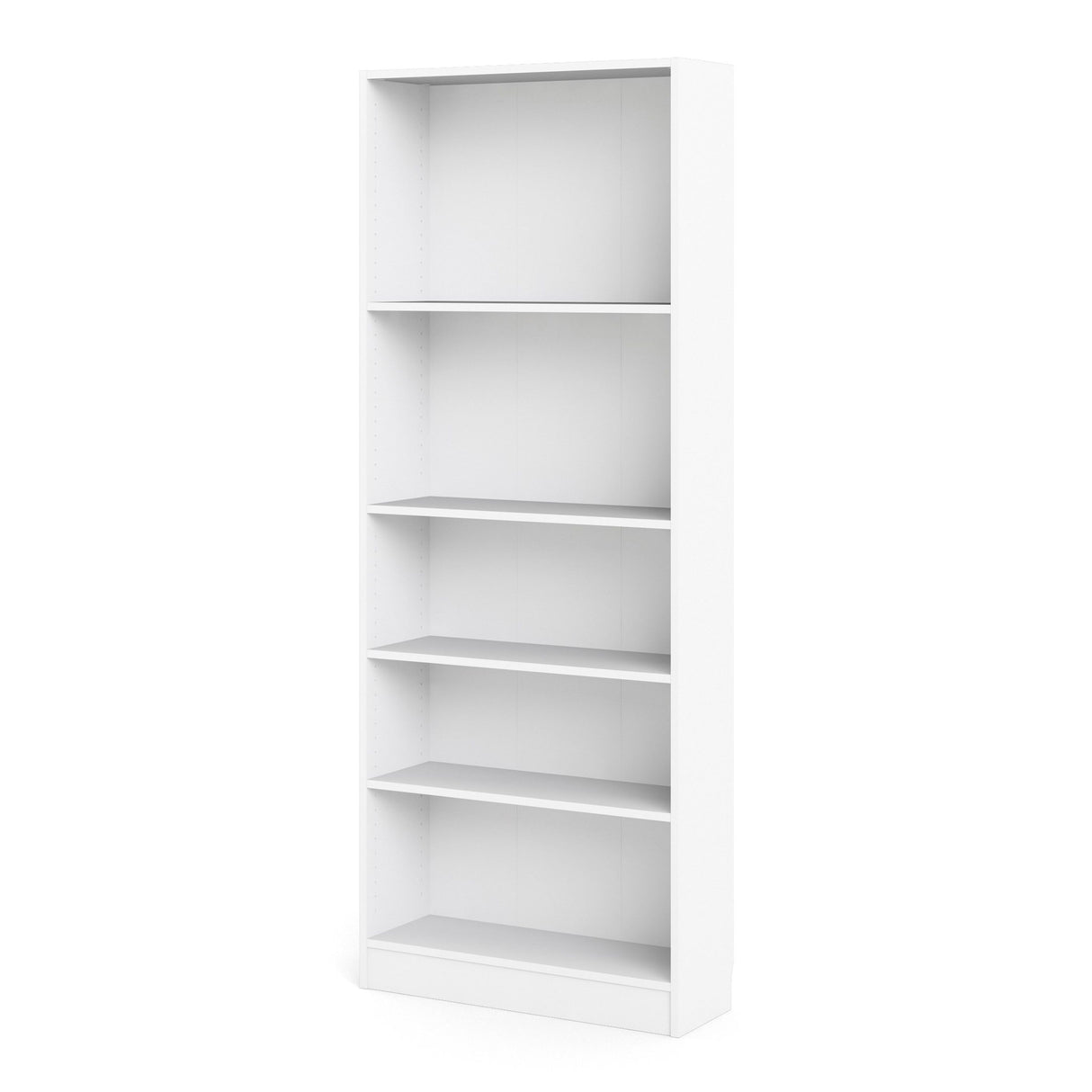 Wooden Bookcase With 4 Shelves Tall And Wide - Basic
