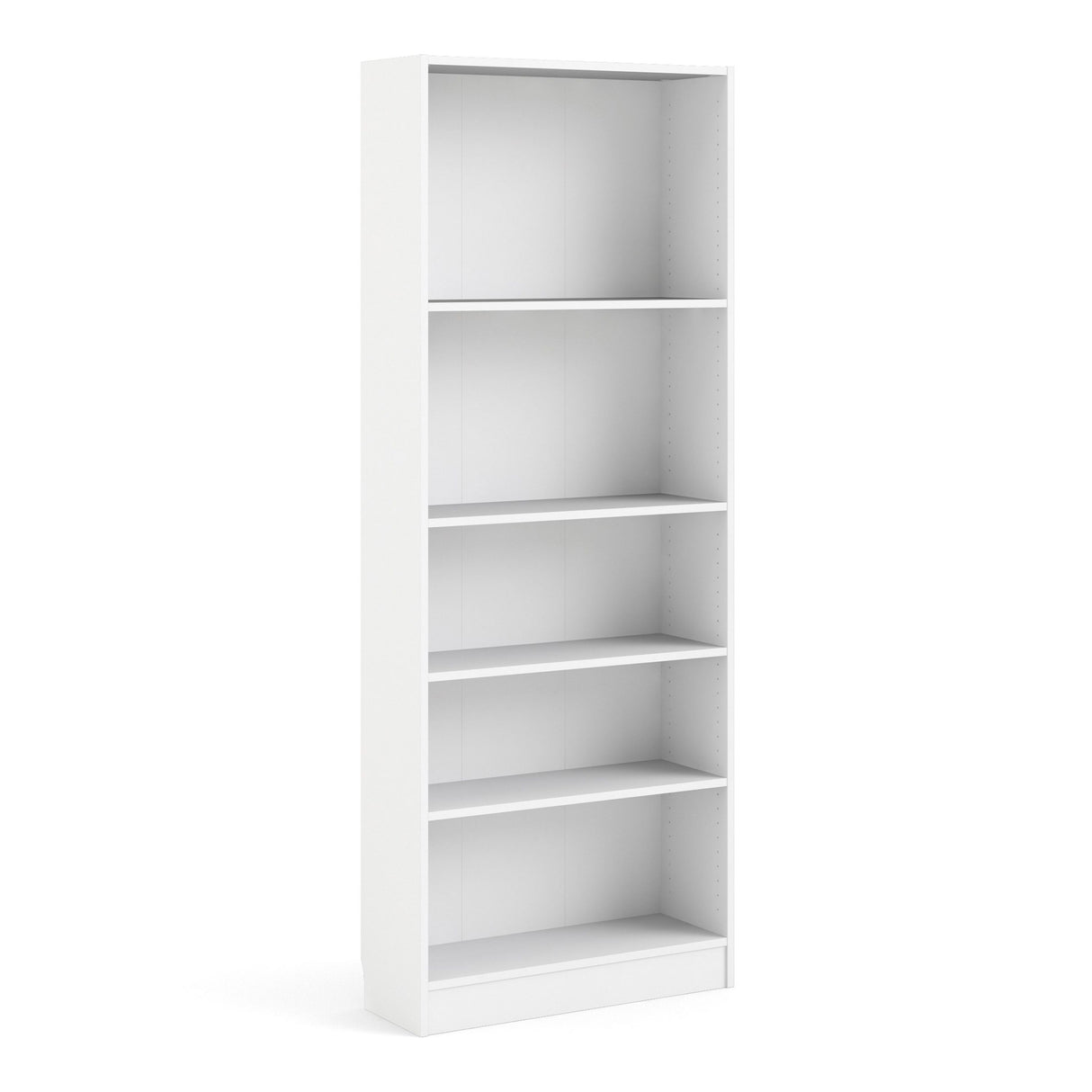 Wooden Bookcase With 4 Shelves Tall And Wide - Basic