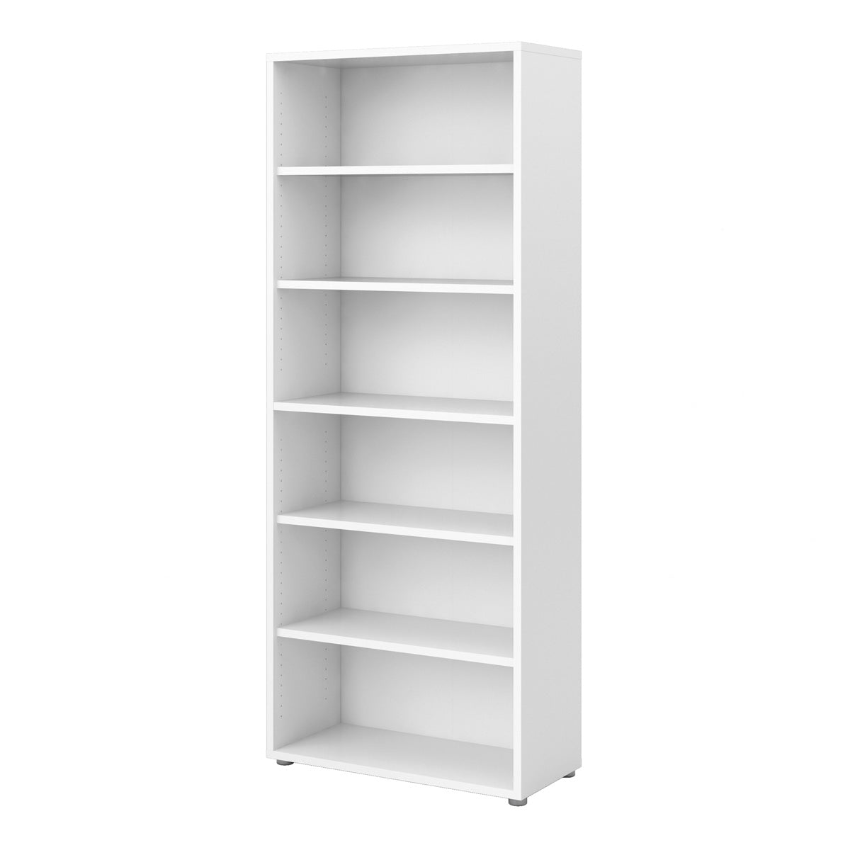 Wooden Bookcase With 5 Open Shelves - Prima