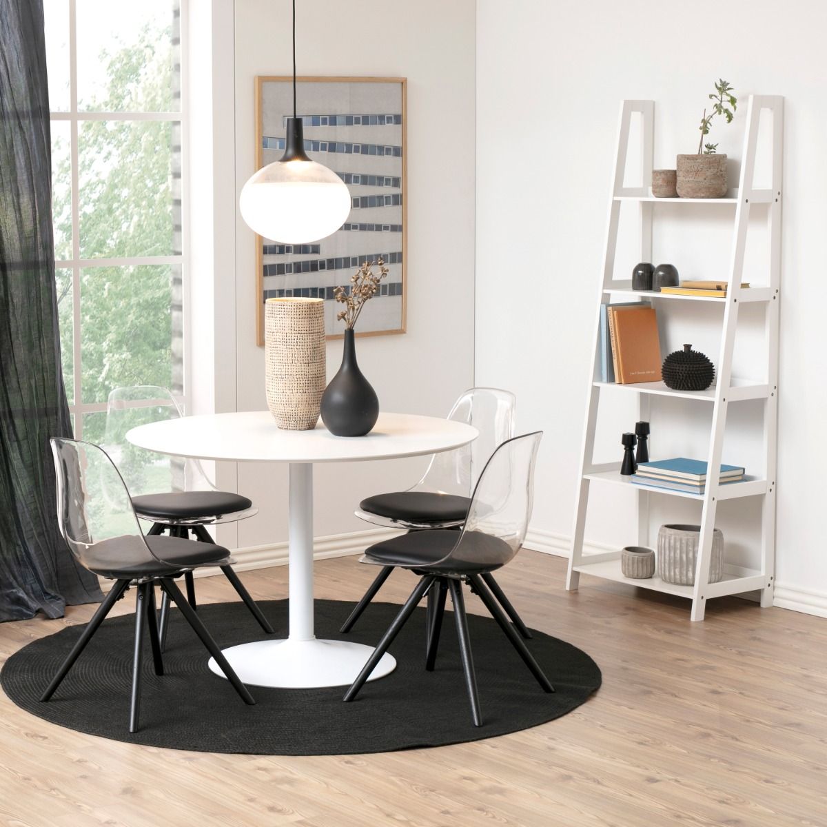 Wooden Bookcase With 5 Shelves - Wally